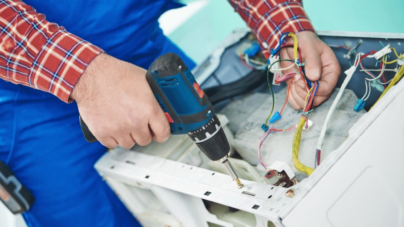 Ataşehir Seg Seg çamaşır makinesi kart tamiri – Su almama arızası orijinal parça ile giderildi. - Teknik servis örneği